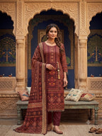 gajji-silk-coffee-brown-bandhani-&-embroidered-suit-set-coffee-brown-1