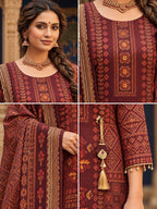 gajji-silk-coffee-brown-bandhani-&-embroidered-suit-set-coffee-brown-2