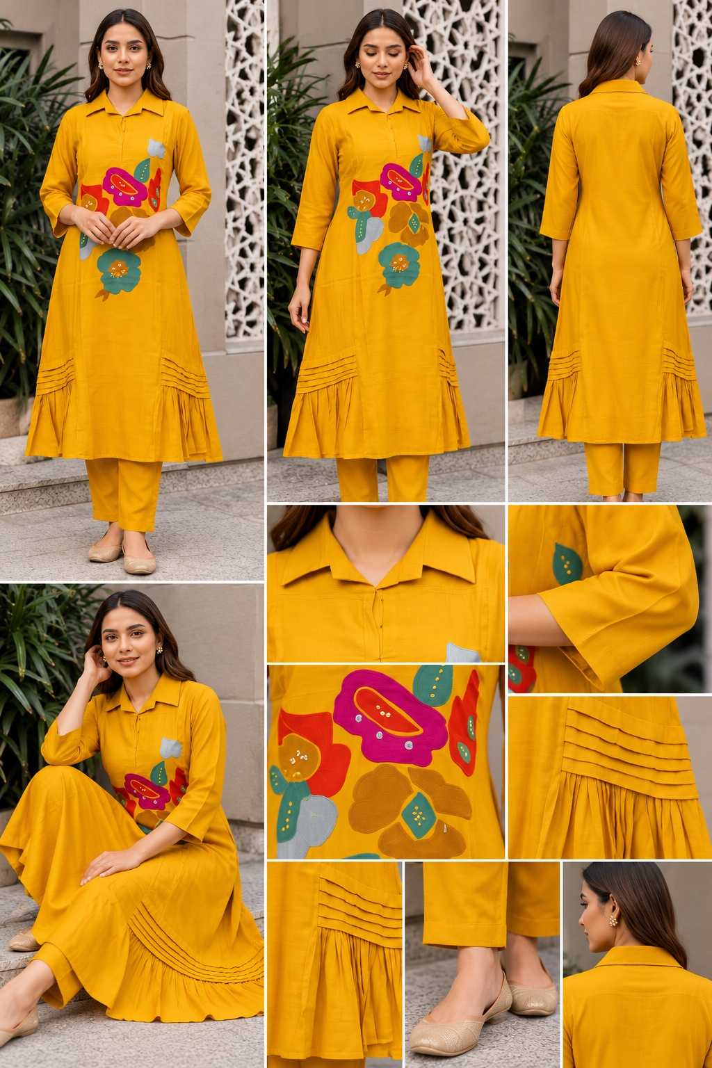 mul-chanderi-embroidered-pant-set-mustard-yellow-2