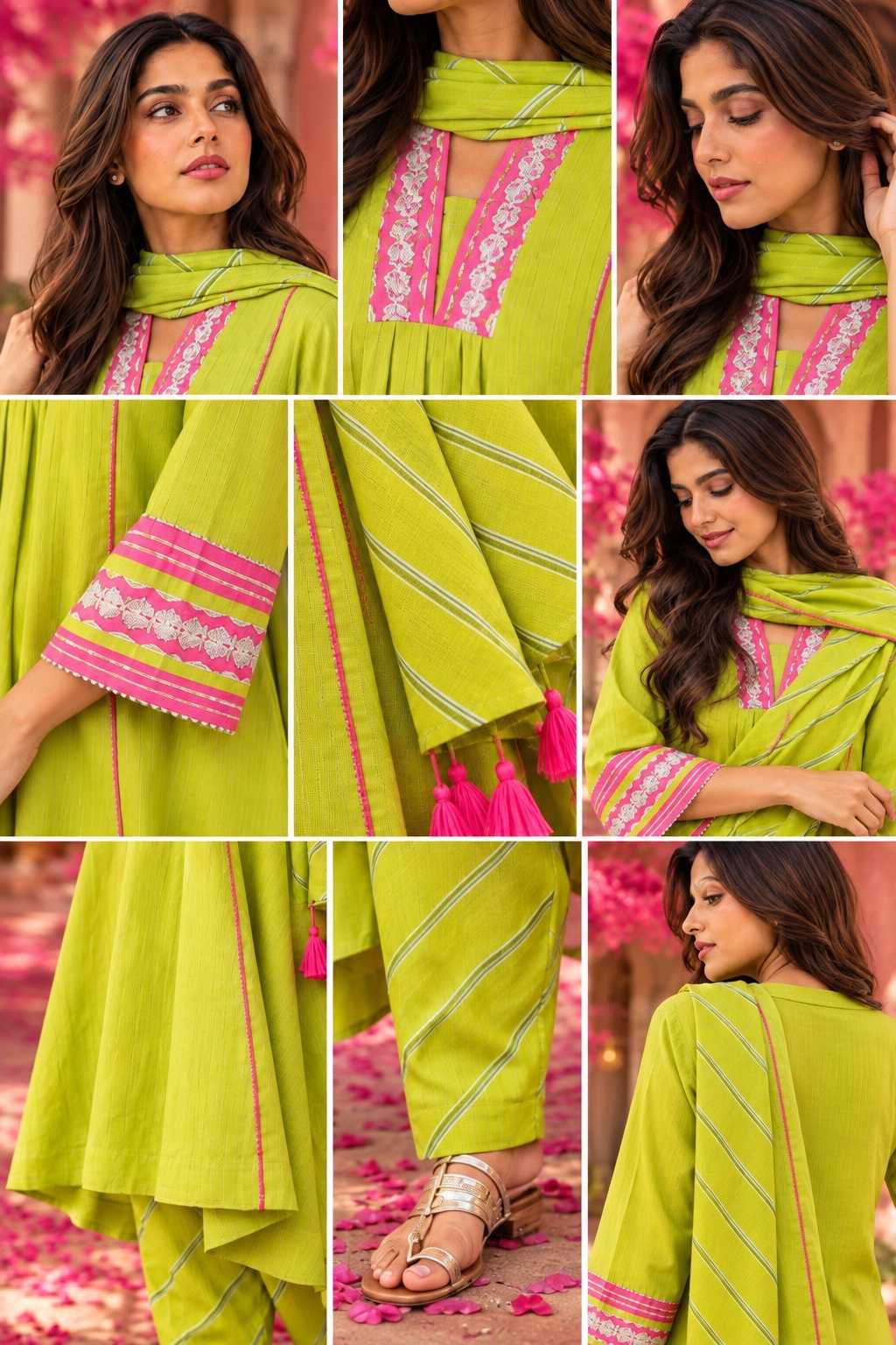 premium-cotton-lime-green-suit-set-with-gota-patti-and-pink-contrast-embroidery-2