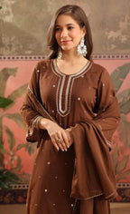 premium-mal-cotton-embroidered-real-mirror-work-with-pant-and-dupatta-3