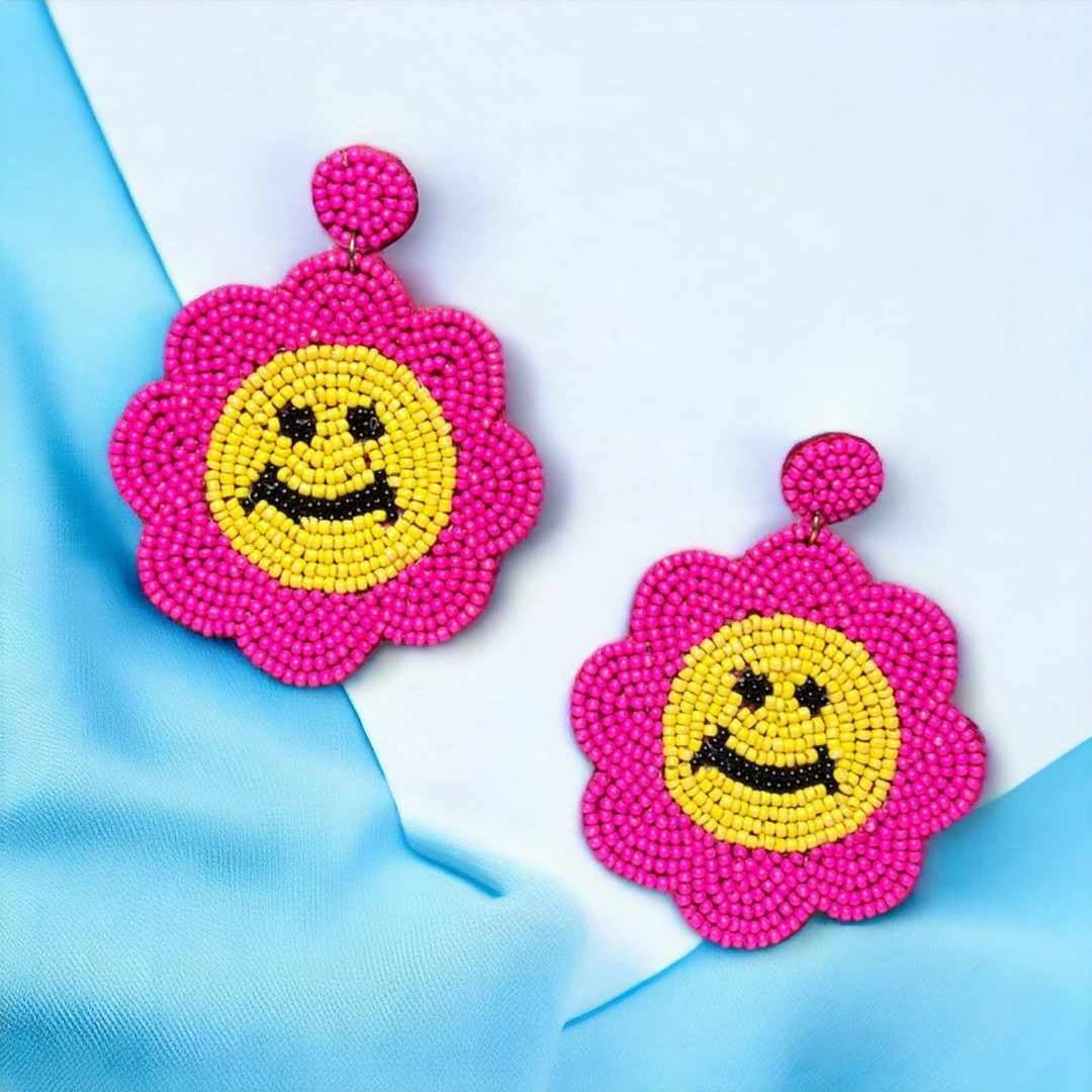Smiley earings